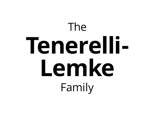 Gold Elite Sponsor - Tenerelli-Lemke Family
